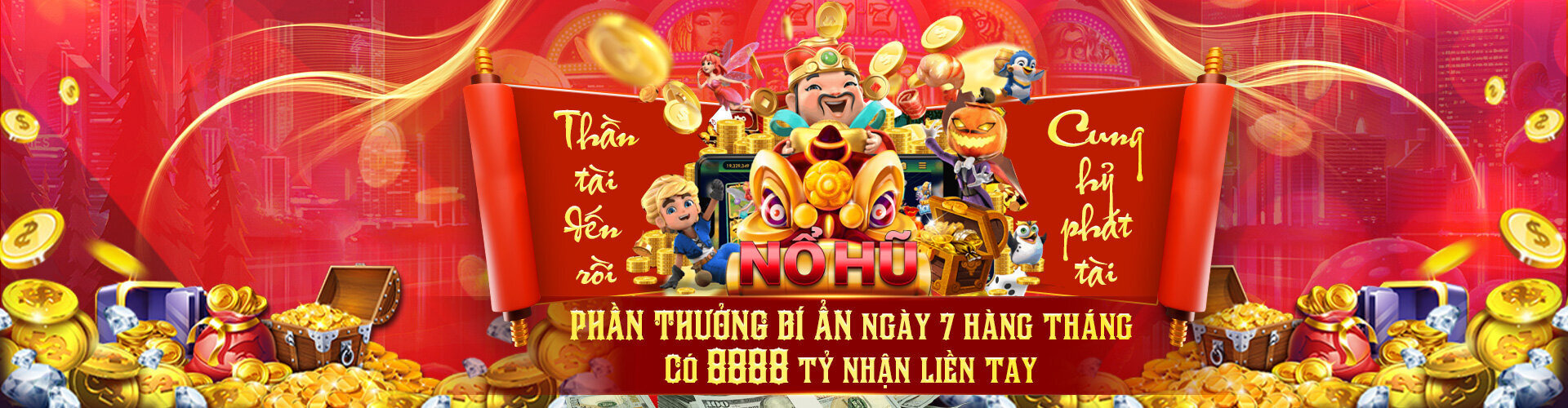 nổ hũ banner